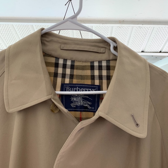 NWOT Burberry London Classic Tan Check Trench Coat - Picture 3 of 8